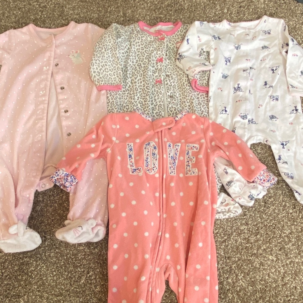 Size 6 month Jammie Bundle